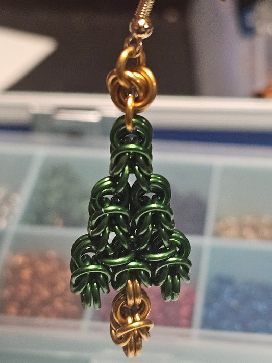 Christmas Tree Earrings