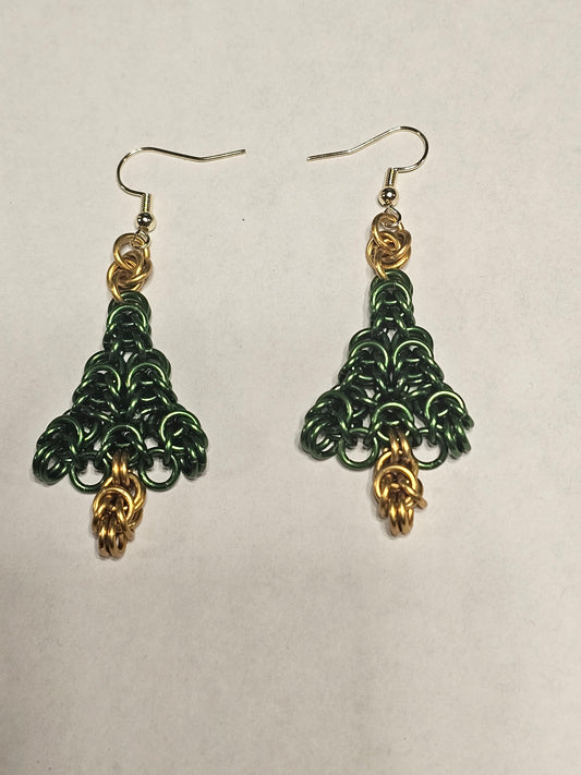 Christmas Tree Earrings
